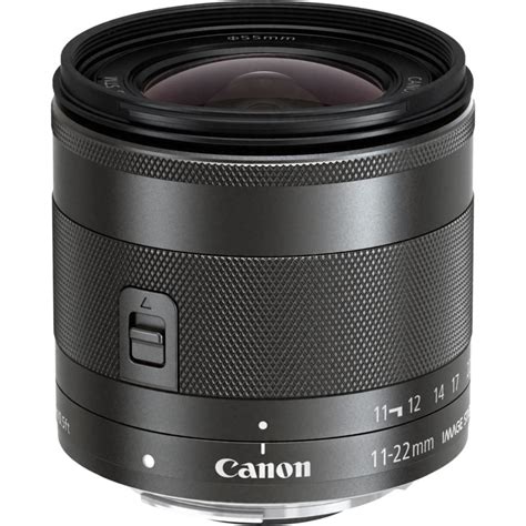 Best Seller Canon EF-M 11-22mm f/4-5.6 STM Lens, Black - 7568B002
