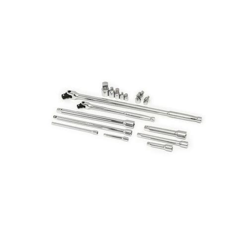 Crescent 16 Pc. 1/4", 3/8", 1/2" & 3/4" Socket Accessories Set - CTK16ASET