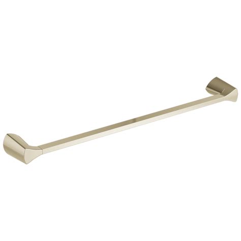 Delta Faucet 774240-PN Zura Towel Bar, 24 inch, Polished Nickel