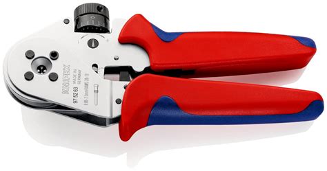 Knipex 97 52 33 SB Crimping Pliers"PreciForce" for non-insulated terminals 0,5-10mm in blister packaging