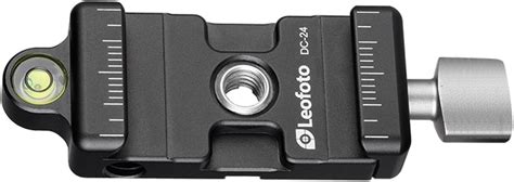 LEOFOTO DC-24 24mm Mini Clamp Arca/RRS Compatible 1/4" / 3/8"