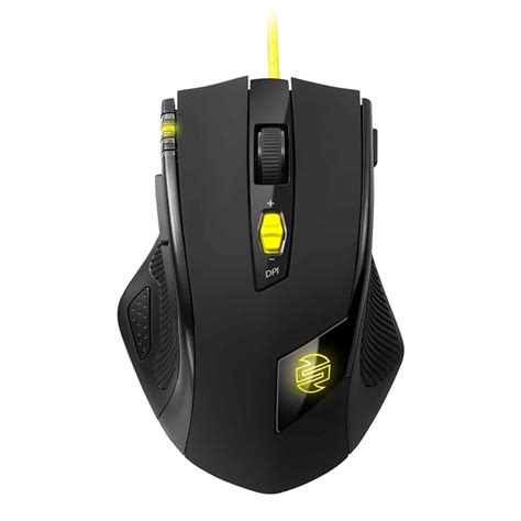 Sharkoon Shark Zone M51 Laser Gaming Mouse with MB10 Bungee Hub Bundle (000SKSZM51PB)