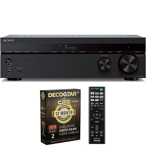 Sony STR-DH790 7.2-ch Surround Sound Home Theater AV Receiver: 4K HDR, Dolby Atmos & Bluetooth Black