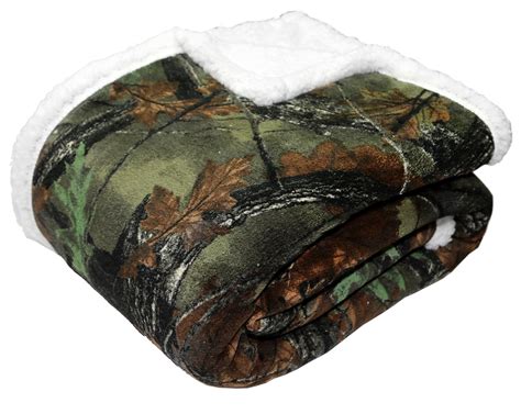 One-Day Sale: Up to 70% Off Trailcrest Soft Touch Reversible Camo Throw Blanket - 60" X 80" - Camo